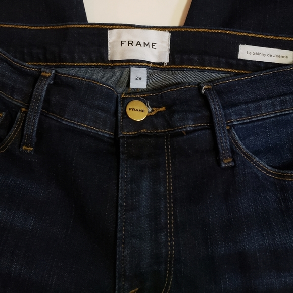FRAME "Le Skinny de Jeanne" Denim Jeans - Picture 9 of 10